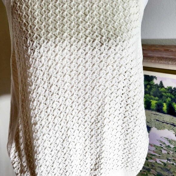 ANEW DAY WHITE sleeveless tops size L.color White .Lightly used - Picture 9 of 9